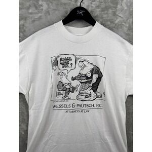 Vintage Screen Stars Illinois Parody Banking T-Shirt Mens XL 90s USA Comedy